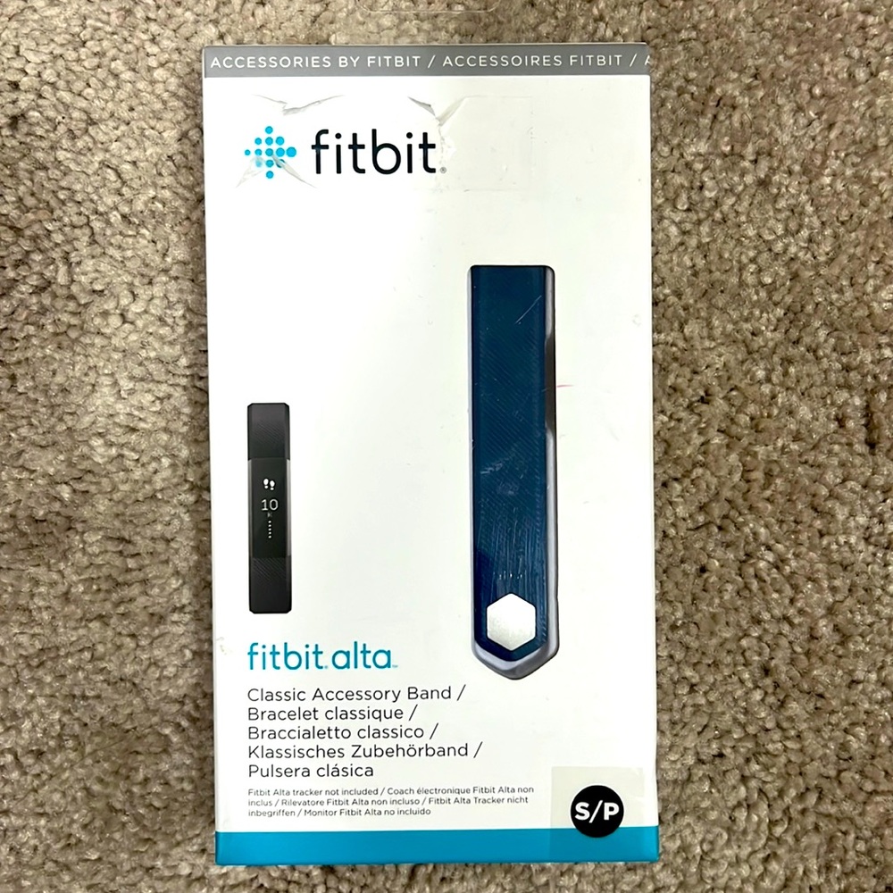 Navy Fitbit Alta band